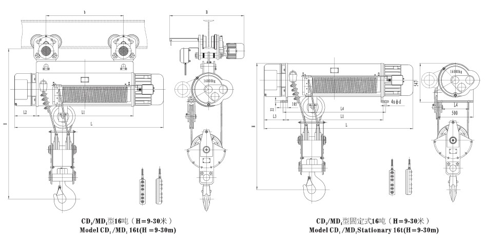 CD1、MD1電動葫蘆